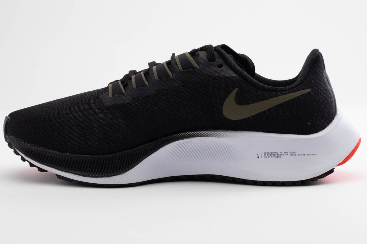 Mens Size 7.5 Nike Air Zoom Pegasus 37 Black Olive Running