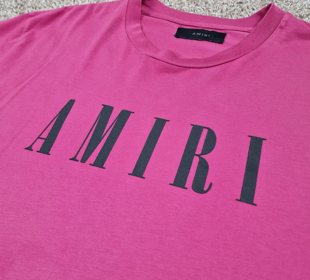 AMIRI Core Logo Men Size US M Pink T-Shirt | eBay