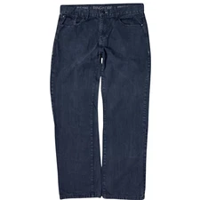 Ring of Fire Jeans Men's Hyperion Ave Denim Straight Leg Black Pockets 34x30 Y2K