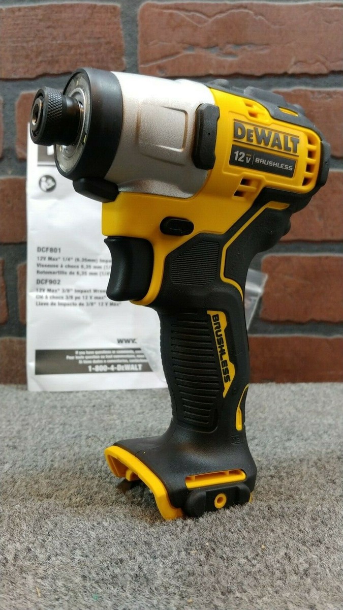 Dewalt DCF801 12V MAX Brushless 1/4