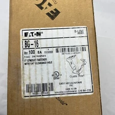 Eaton B-Line BG-16  Conduit  Beam Flange Fasteners 1 PACK(100 EACH)