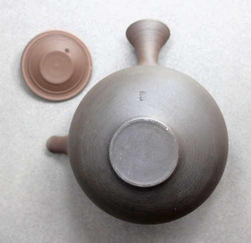 Tokoname Hand-made Yohen Teapot by Shosai, #shosai011 : D100*H81mm, 320ml - Picture 8 of 9