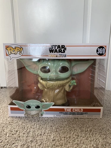 Funko Pop! 10” The Child (Grogu) #369 - Star Wars Mandalorian Jumbo Vinyl