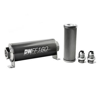 DeatschWerks 8-03-160-010K-10 In-Line Fuel Filter Kit 10an 10-Micron DeatschWerks 8-03-160-010K-10 In-Line Fuel Filter Kit 10an 10-Micron