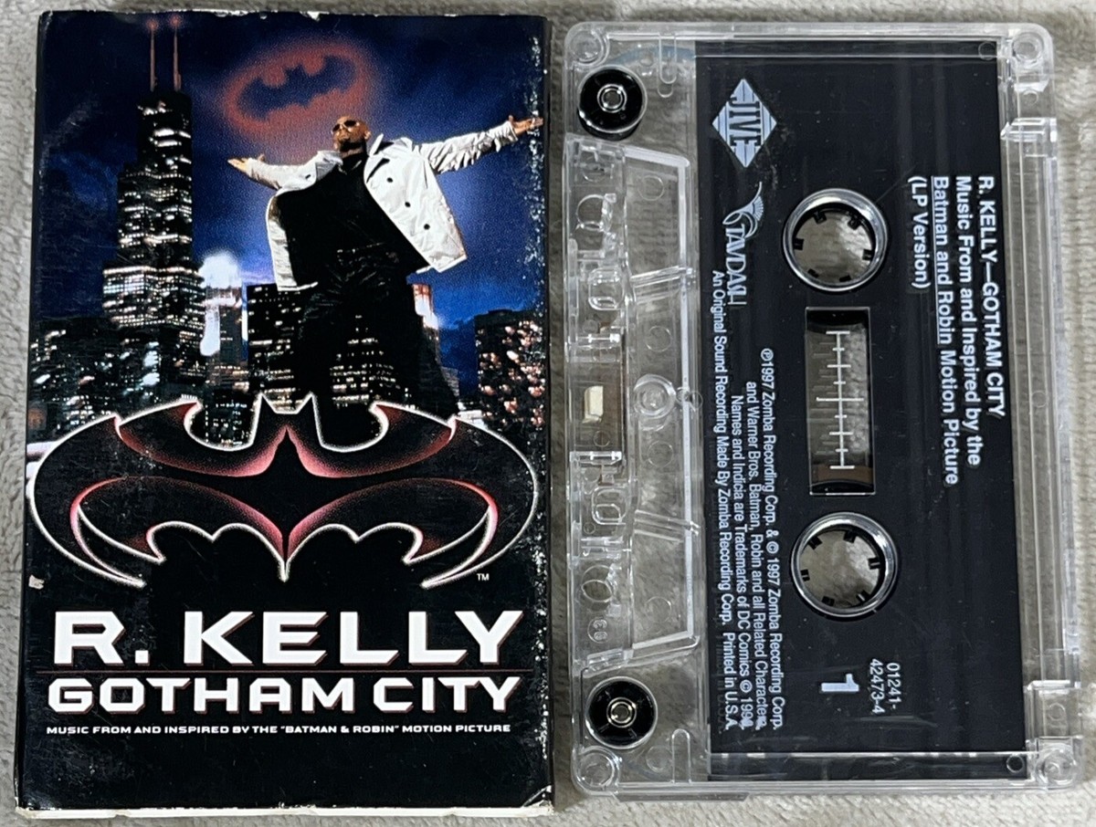 R Kelly Gotham City Cassette Single Tape 1997 Jive | eBay