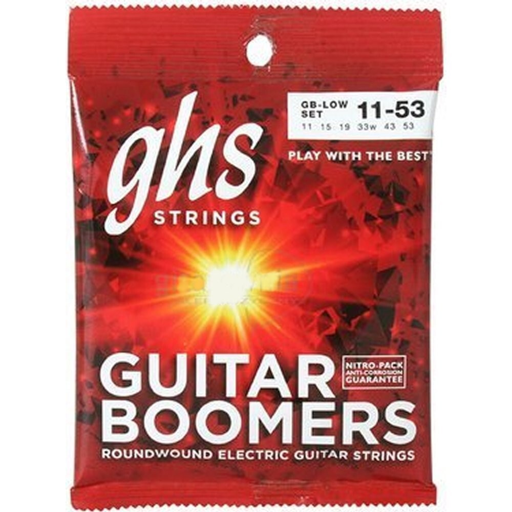 GHS GB-LOW Guitar Boomers Electric Guitar strings 11-53