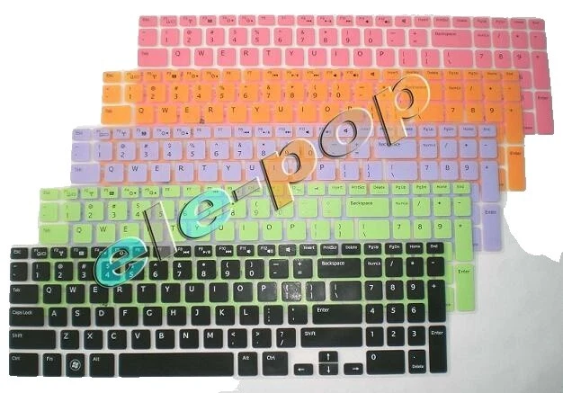 Protector de teclado del ordenador portátil Protectores de teclado de computadora para Dell Latitude