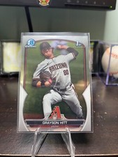 2023 Bowman Draft - Chrome Grayson Hitt #BDC-57 (RC)