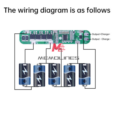 10pcs 5S 18.5V 21V BMS Li-ion Battery Charger Protection Board Module 15A 25A
