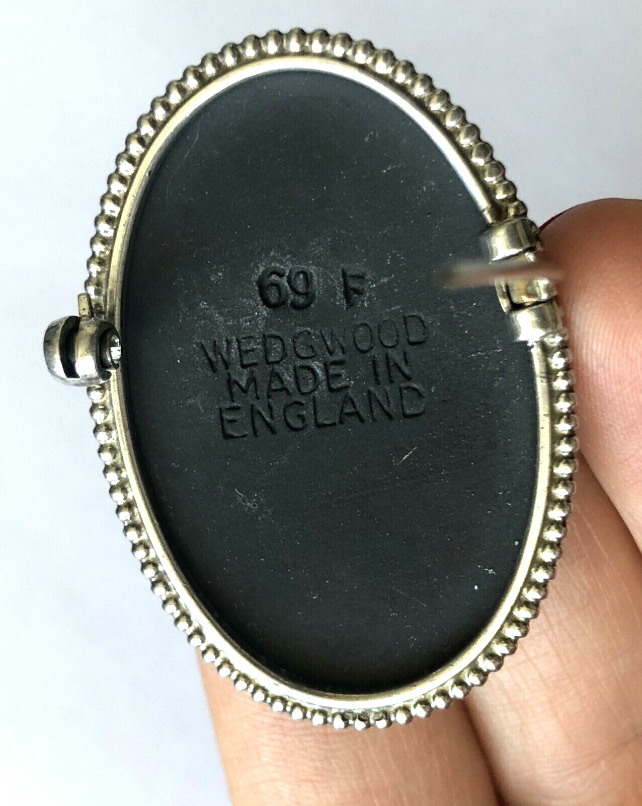 Vintage Signed 69F Wedgwood Made In England Ladies Ca… Gem