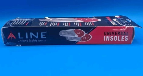 Aline Universal Insoles Arch Supports Unisex Small M 6.5-7.5 W 7.5-8.5 Dam Pckg - Picture 5 of 8