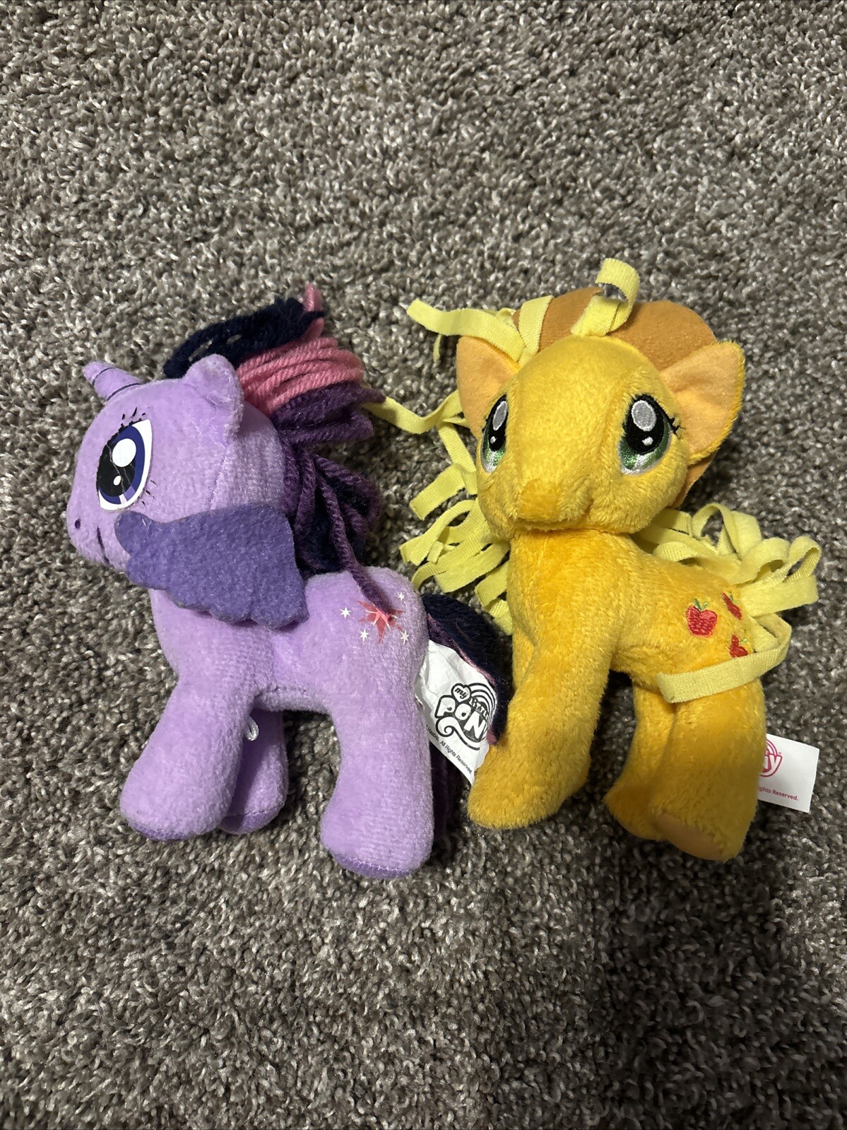 My Little Pony Twighlight Sparkle e Apple Jack 6 in peluche