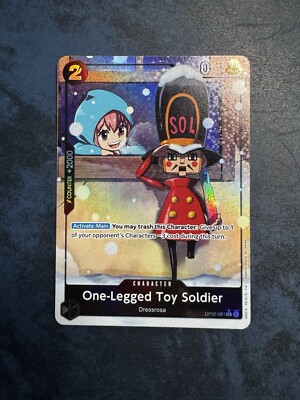 OP05-081 Einbeiniger Spielzeugsoldat Alt Art PRB01 Das beste einteilige Kartenspiel ccg