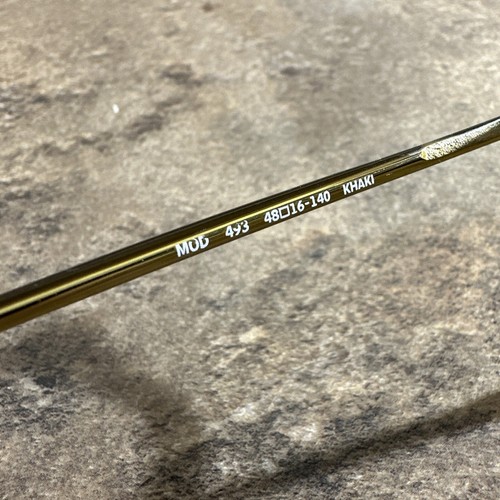 MODO MOD.493 Khaki Olive Eyeglasses Frame ONLY 48-16-140 Italy - Picture 8 of 8