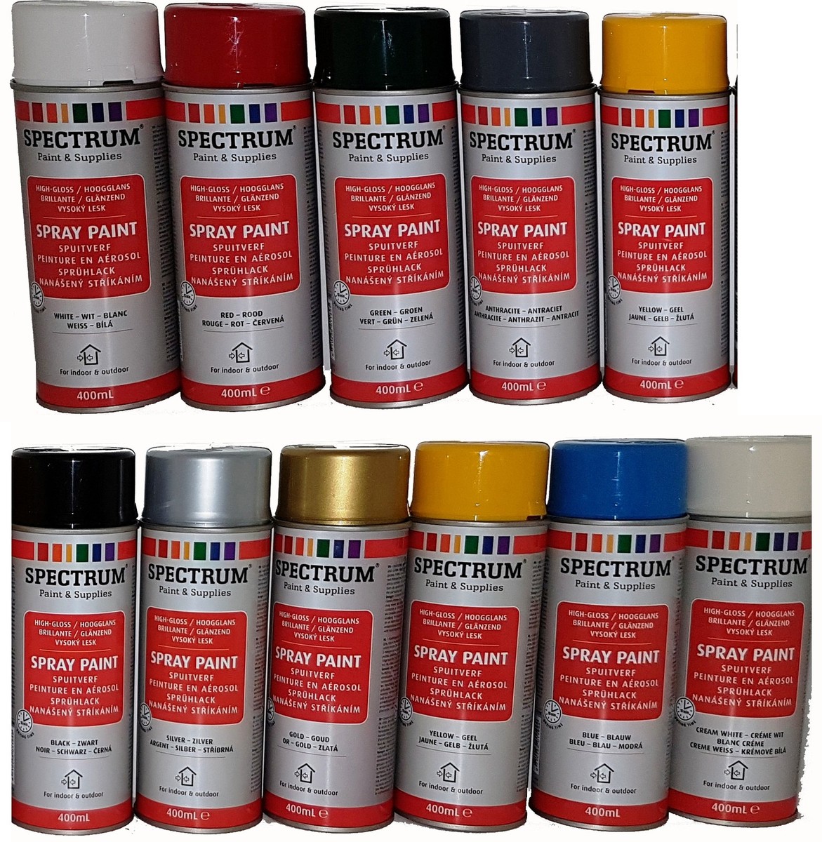 WerkXheld Sprühlack 400ml - Hochwertiges Lackspray Silber-Metallic