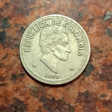 1959 COLOMBIA 20 CENTAVOS COIN - #B5464