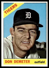 1966 Topps Don Demeter Set Break Detroit Tigers #98