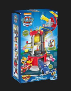 paw patrol spin master tower