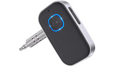 Bluetooth Car Adapter Wireless Audio Receiver Noise Cancelling Truck AUX 3.5mm