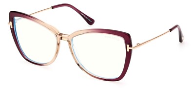 Tom Ford FT 5882-B BLUE BLOCK Violet Shaded (083) Eyeglasses