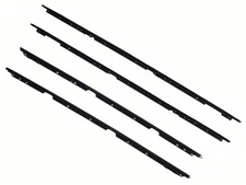 82-92 FIREBIRD TRANS AM & CAMARO DOOR WINDOW SWEEP / FELT 4 PC INNER & OUTER SET