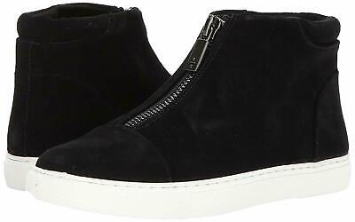 Kenneth Cole New York Womens Kayla High Top Front Zip Sneaker Patent Fashion