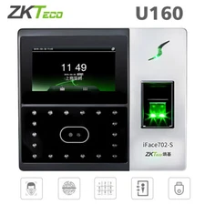ZKTeco iFace702-S TCP/IP Face Fingerprint Recognition Time Attendance Control