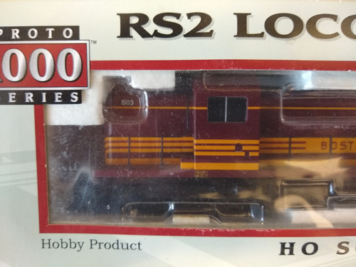 Locomotive Diesel RS2 N Scale Boston & Maine #1504 – Atlas Digitale (occasion)