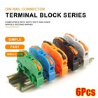 <!--F#f_0-->6Pcs Small Wiring Connector Quick Terminal Block Fast Electrical Connector<!--F/-->