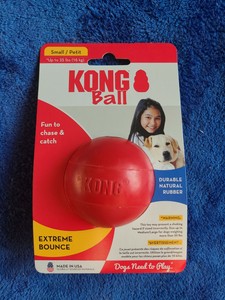 red kong ball