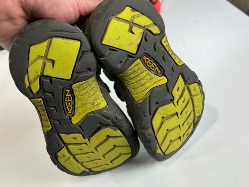 KEEN Toddler Kids Green Water Sandals Shoes Size 11 Hiking Camping Waterproof - Picture 6 of 10