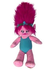 Build A Bear Trolls Poppy Dreamworks Toy Stuffed Animal 23  Doll Pink BAB Plush