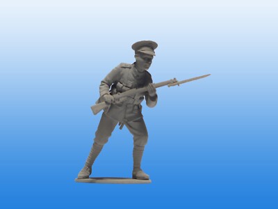 ICM 35684 - Modellismo Statico 1/35 - Fanteria Britannica WWII (4 Figure) - Kit Plastica Da Montare