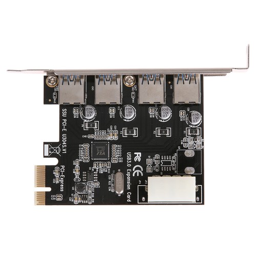 USB3.0 Expansion Card 4 port PCI-E to USB3.0 Computer Expansion Card UK - Bild 4 von 4