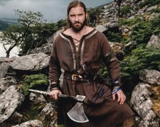 CLIVE STANDEN signed Autogramm 20x25cm VIKINGS in Person autograph COA