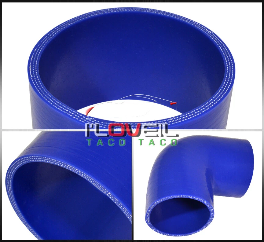 Turbo Charger Front Mount Intercooler Fmic + 75mm Piping Kit + Couplers + Clamps Foto 3 de 3