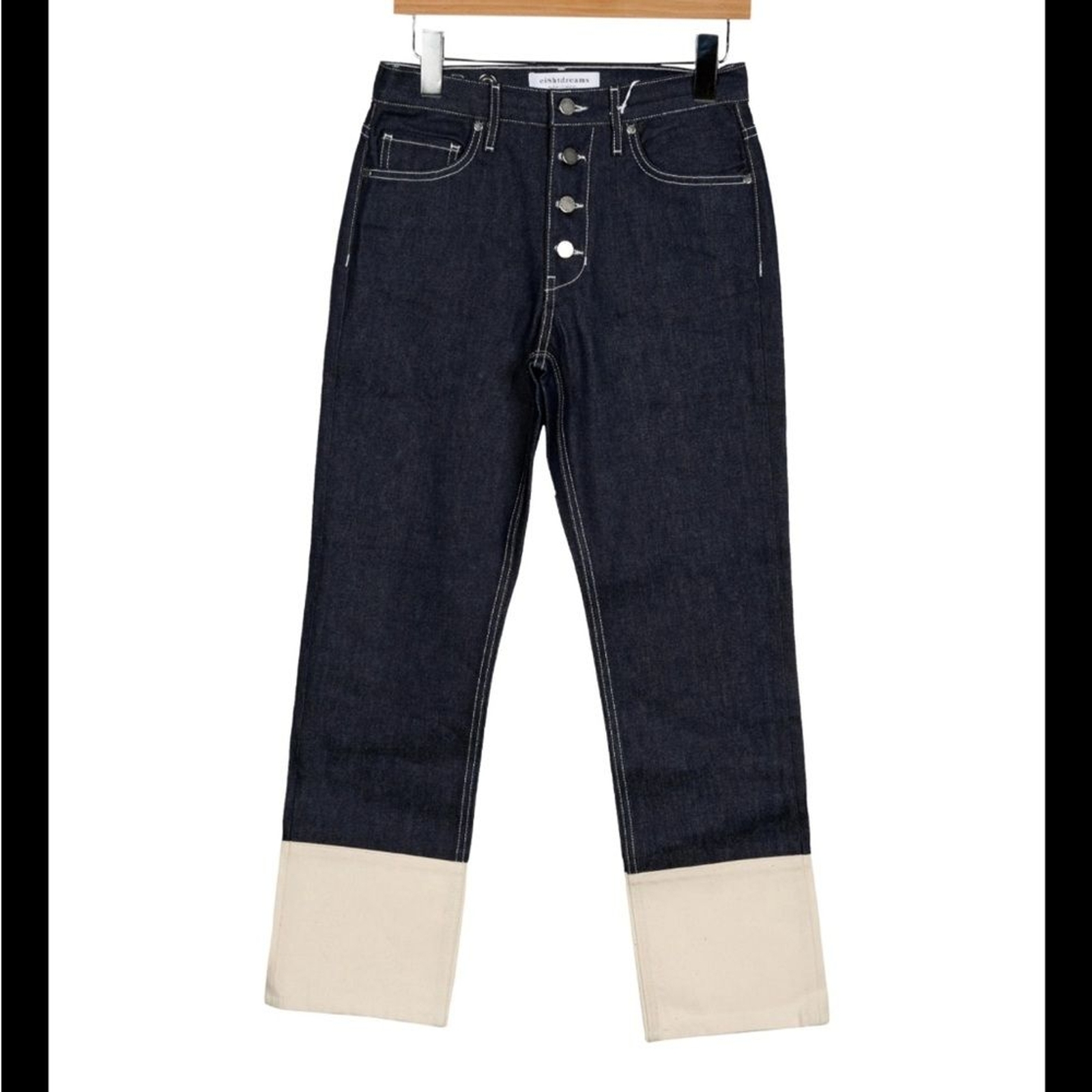 Ei8ht Dreams Revolve Color Block Jeans NWT