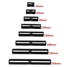 Fully Metal Dovetail Mounting Plate for Astronomical Telescopes 45mm-240mm Black