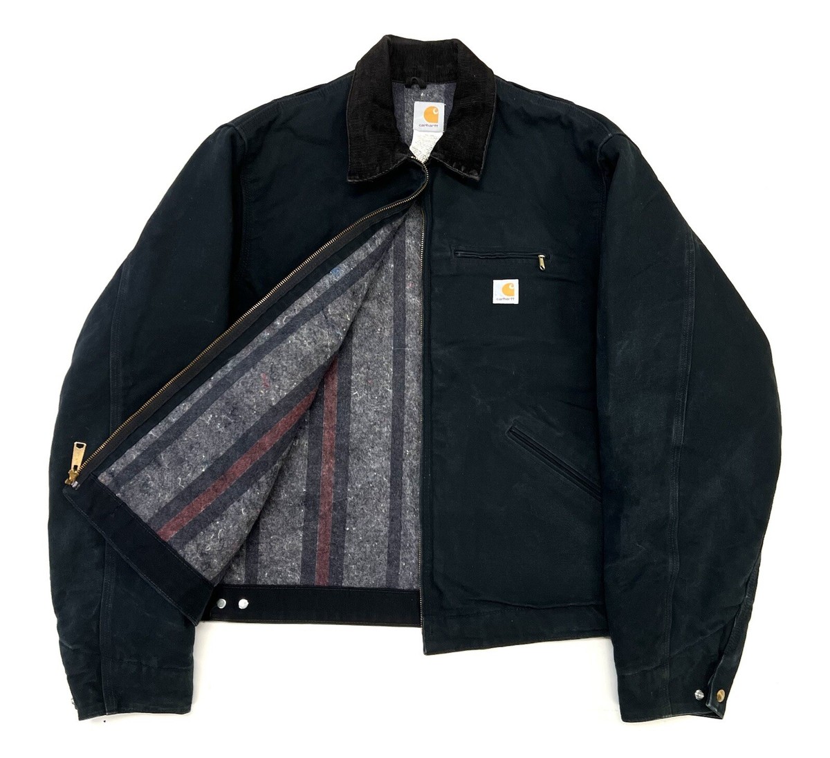 Carhartt detroit jacket Black J01BLK Size 48T XLT blanket Carhartt detroit jacket Black J01BLK Size 48T XLT blanket