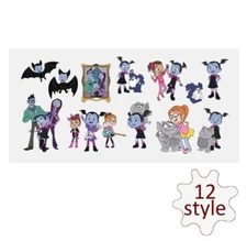 1 Piece Cartoon Vampire 10 images UV DTF sheet Transfer Stickers smooth surfaces