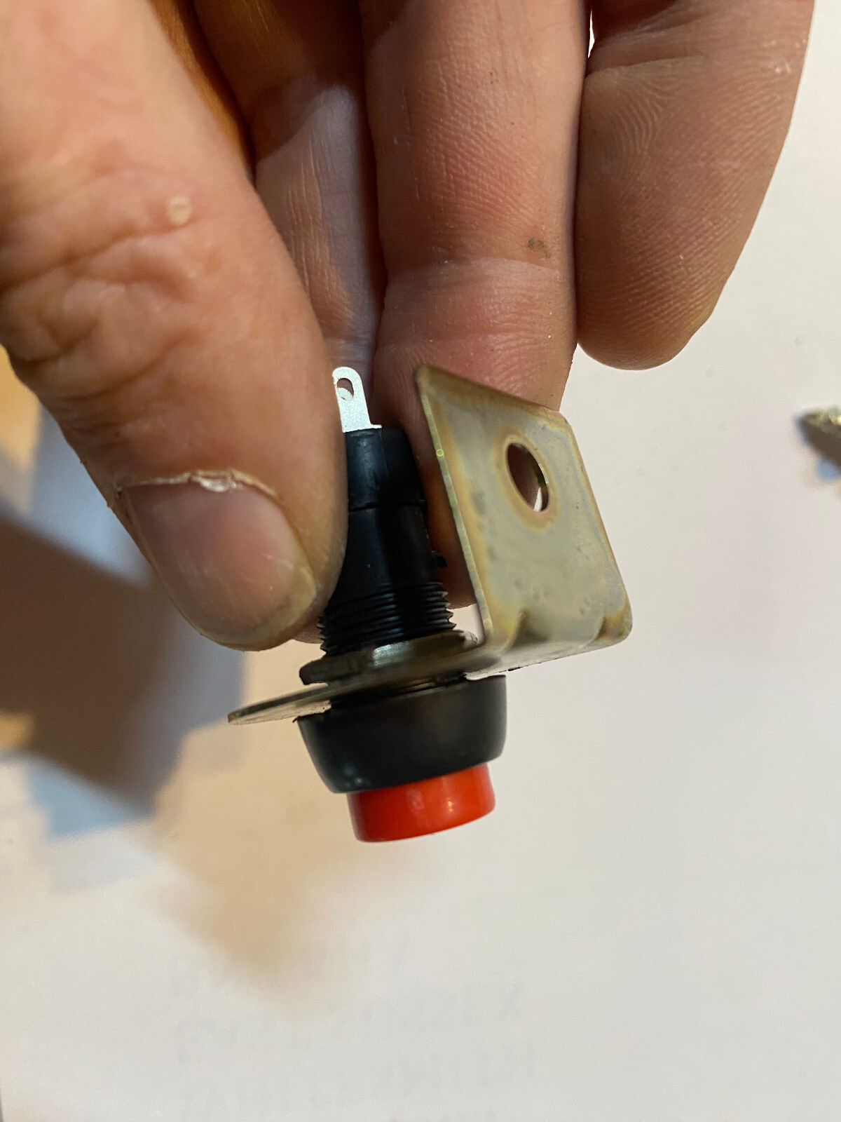 Lucas Toggle Switch Steel Under Dash Mounting Bracket 11.5mm Classic ...