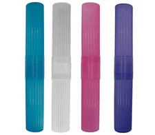 American Comb Toothbrush Holder (Blue,Pink,White,Purple) 