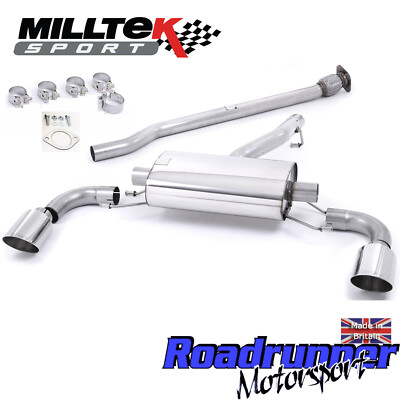 Milltek Auspuff Toyota GT86 2.0 Sekundär Kat hinten SYS NON RES SSXSB029 passt für BRZ