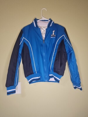 Super Bowl XLV Women's Size M Reversible Full Zip Jacket NFL