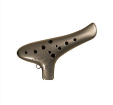 Korean Noble SopranoC Ceramic Ocarina SC - Khaki Gray Color -