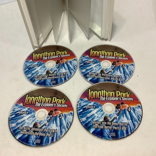 Lot of 4 Jonathan Park CD Sets Goes to Zoo Hunt for Beowulf Explorer's Society - Picture 4 of 7