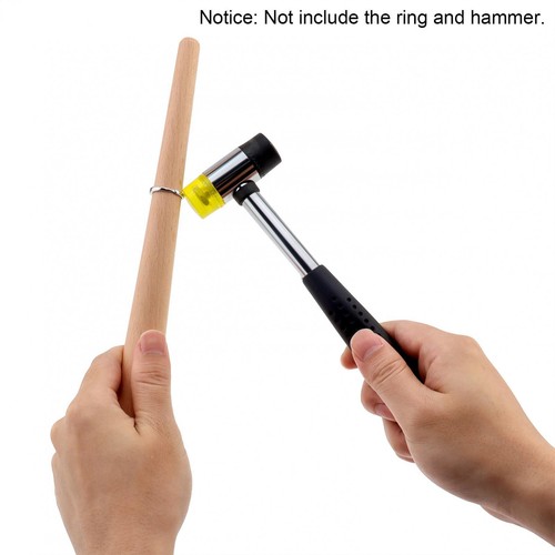 11 Inch Wood Stick Ring Mandrel for Ring Making And Shaping / Fix Bent Rings / - Picture 7 of 10