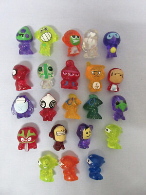 Gogos Crazy Bones Serie 2 transparent x 22 meist ungewöhnlich