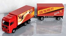 LKW Modell  Coca Cola Werbetruck  1:87 Adtruck UEFA Euro 2004 "Can you kick it?"