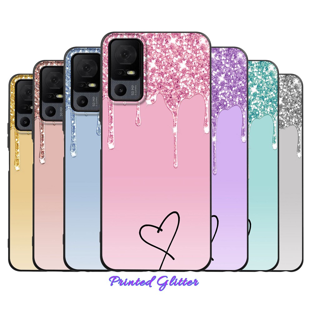 Phone Case For TCL 40 50 XL 501 503 T-Mobile Revvl 7 Girl Gorgeous Printed Cover